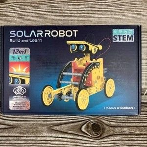 STEM Solar powered Robot building Kit (s4)